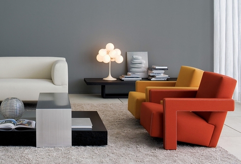 utrecht, gerrit rietveld, cassina