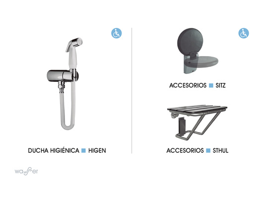 Baños para personas con discapacidad de chc Tasa de baño ecologica