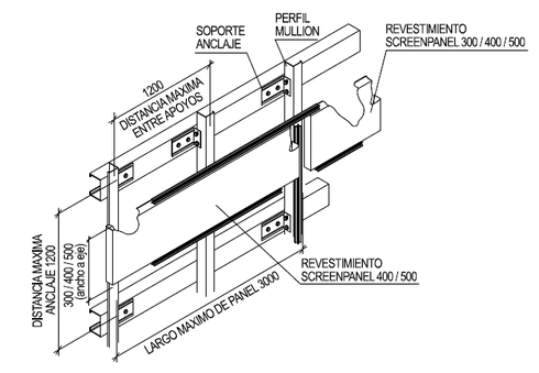 Revestimiento Screen Panel de Hunter Douglas