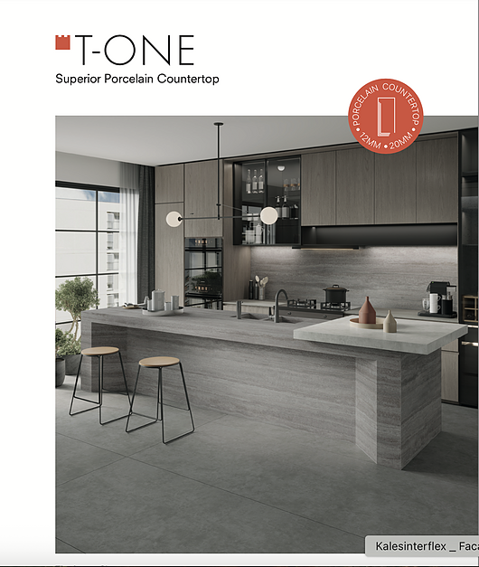 Kaleseramic | T-One Porcelain Countertops