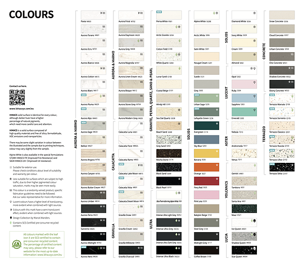 HIMACS Colour Catalog