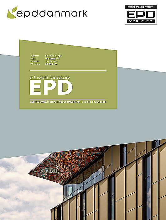 Verified Environmental Product Declaration