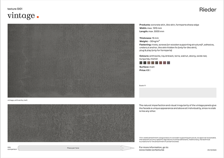 Textures - Rieder