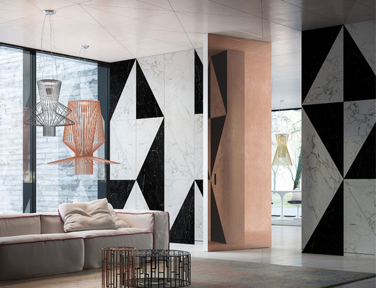 Puerta Pivotante de Eje Vertical FILO 10 | Linvisibile Brezza
