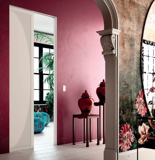 Concealed Sliding door - Open
