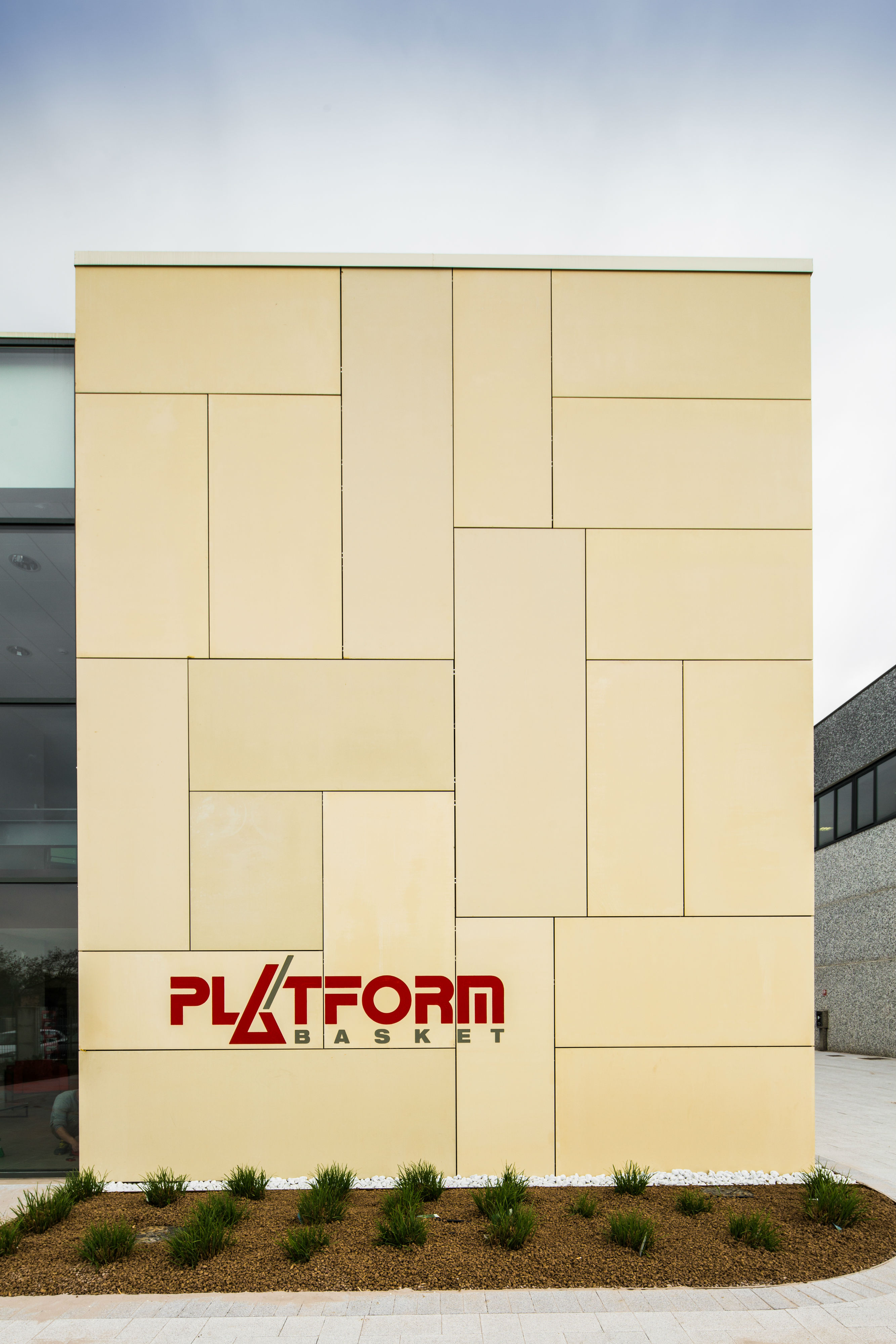 Gallery of Rainscreen Cladding Panels in Platform Basket Office - 1