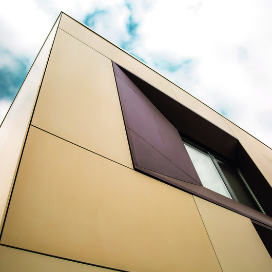 Rainscreen Cladding Panels in Platform Basket Office from Ductal®