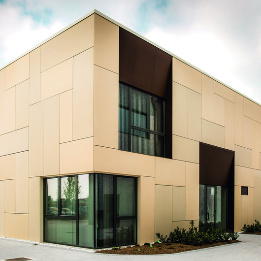 Rainscreen Cladding Panels in Platform Basket Office from Ductal®