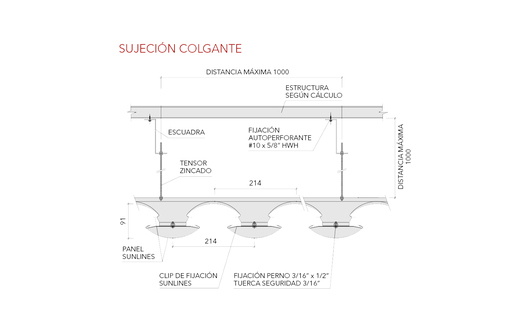 Instalación Quebravista Sunlines I Hunter Douglas