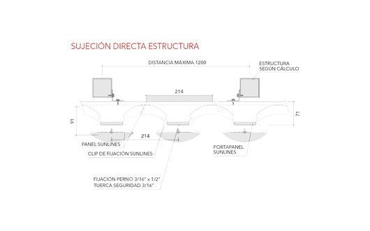 Instalación Quebravista Sunlines I Hunter Douglas