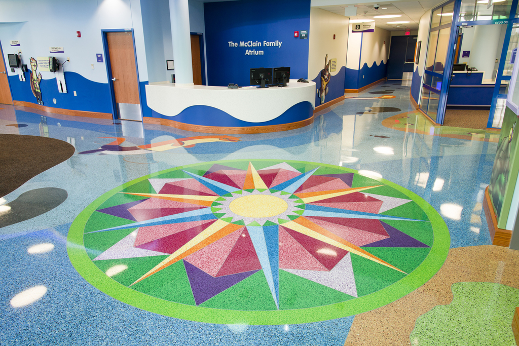 Terroxy Resin Systems In Hospitals From Terrazzo Marble