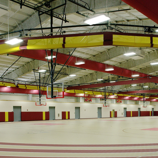 EZFold Basketball Backstops® from Draper