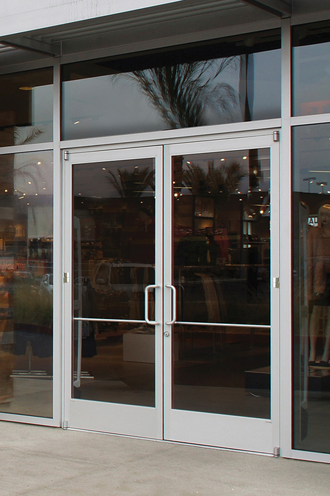 Crl U S Aluminum Mojave Series Advanced Thermal Entrance System From C R Laurence