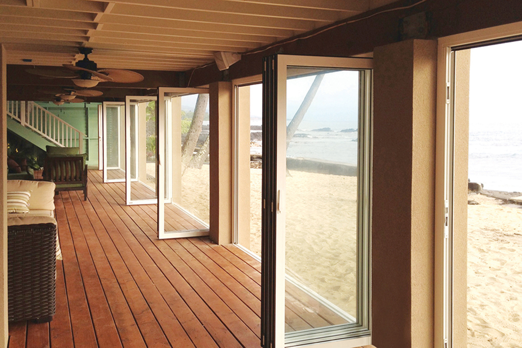 Monterey Bi Folding Glass Wall System From C R Laurence