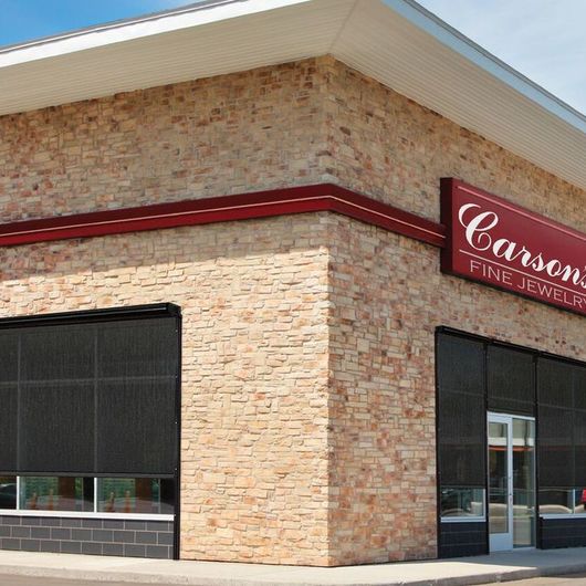 Exterior FlexShade® Roller Shade from Draper