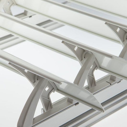 flexlouver rack arm system from draper