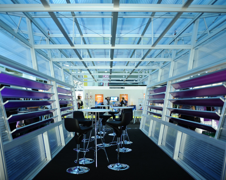 Translucent Building Elements in Interior Design from Rodeca