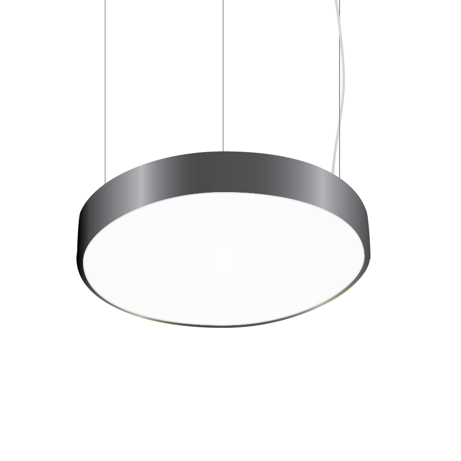 Gallery of Round Architectural LED Light Fixture – Skyline - 5