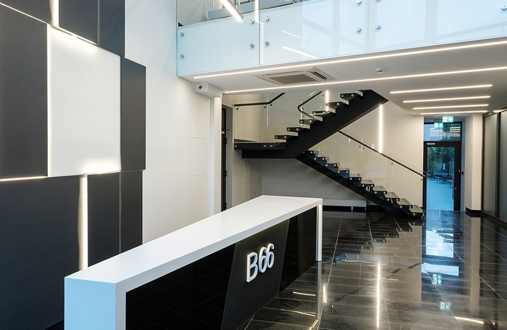 Cladding Business Gallery of Fiber Cement Cladding Panels in B66 Business Center - 3