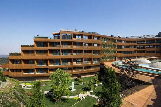 Environmentally-Friendly Wood Façades