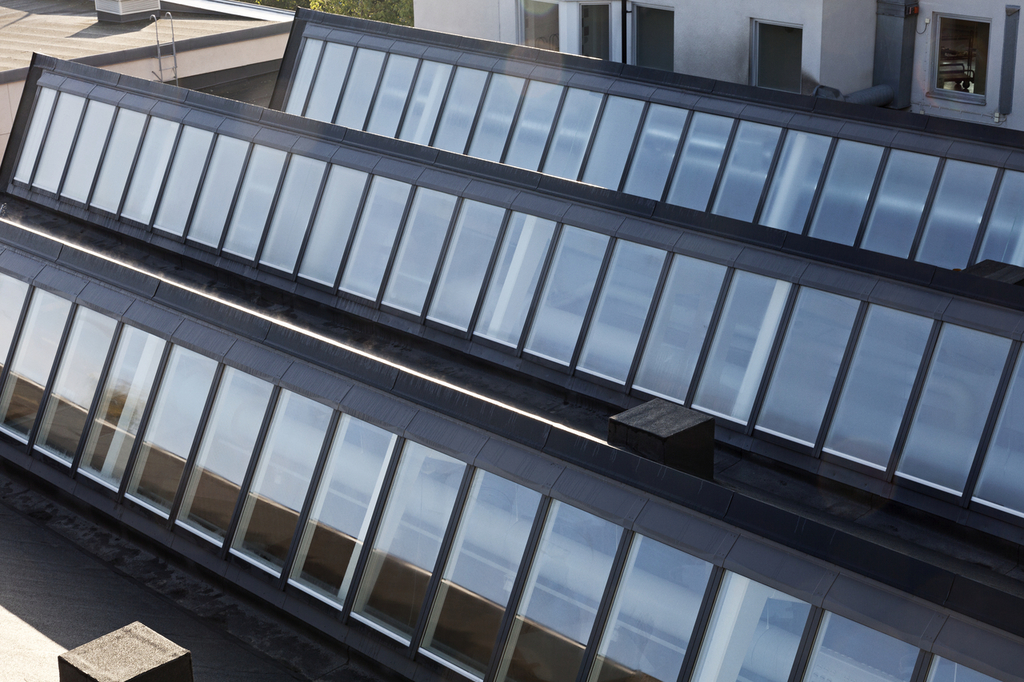 northlight skylight in s 229 gb 228 cksgymnasiet sweden from velux north light architecture
