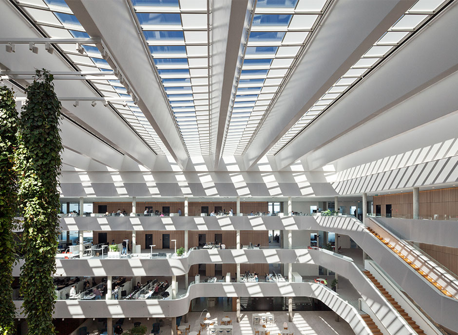 Dsv Building Gallery of Atrium Longlight in DSV Office Building - 1