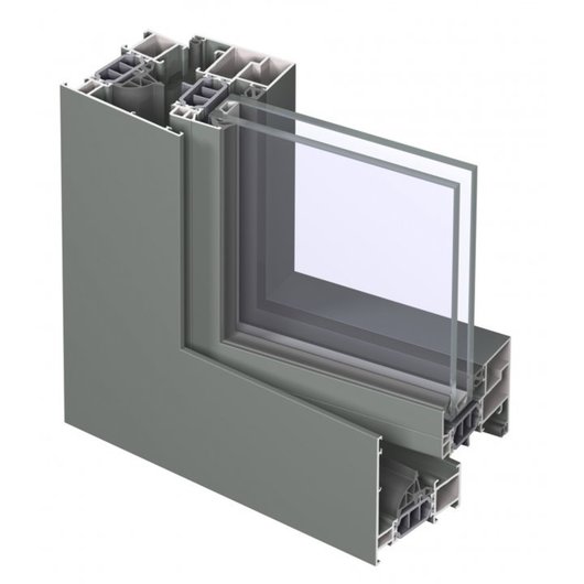 Cs Insert Window Window Systems - CS 77 from Reynaers Aluminium