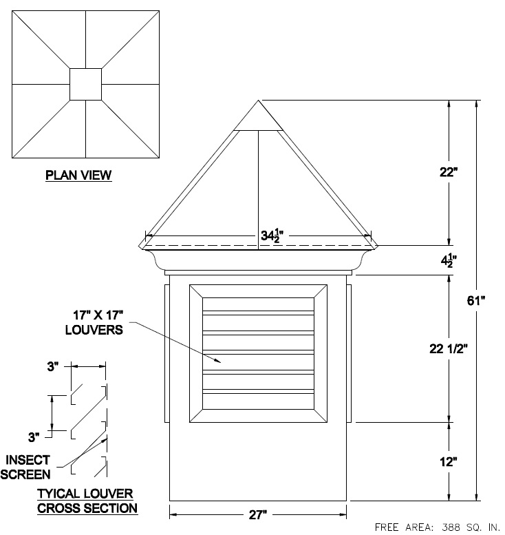 Gallery of Coppercraft Metal Cupolas 3