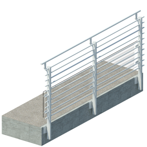 Galeria de Barras y Perfiles de acero reciclado para Barandillas Urbana