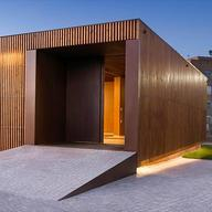 Exterior wood cladding Exterior wood cladding