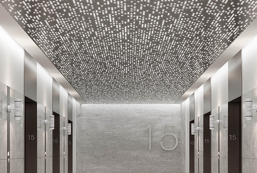 vapor family architectural ceiling from arktura vaper trail