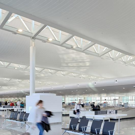 Metal Ceilings - Wide Panel - 300C/300L from Hunter Douglas ...
