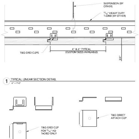 Ceiling and Wall Cladding - Linear from ASI Architectural