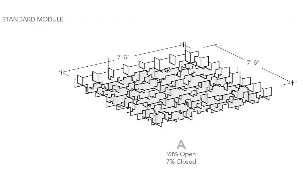 Gallery of Acoustic Ceilings SoftGrid Series 22