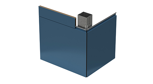 Designwall 3000 Trimless End Corner