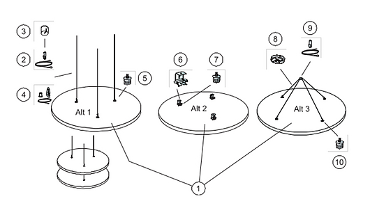 Solução Acústica Solo™ Circle TECH - Ecophon | Saint-Gobain