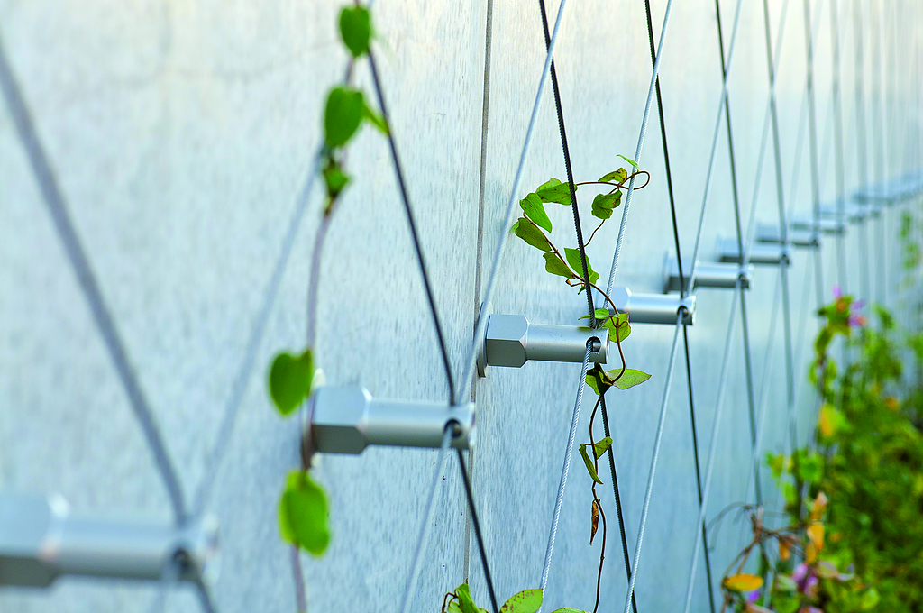 metal para jardines verticales