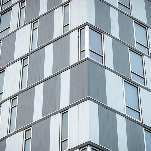 Defused Translucent Cladding Translucent Building Elements in Facades from Rodeca