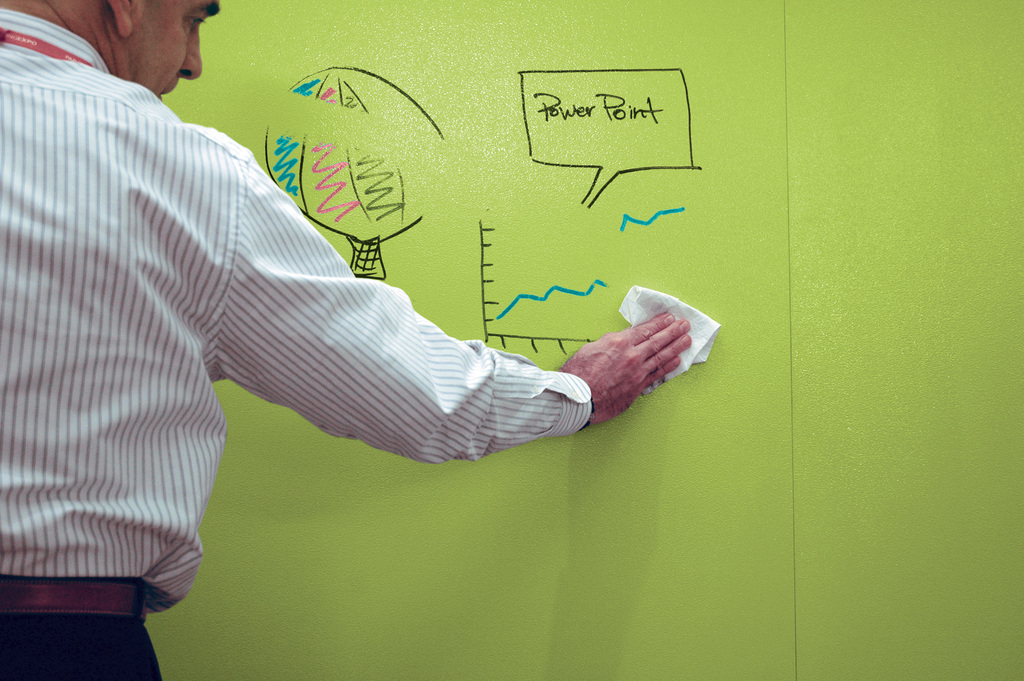 Interior Paints Dry Erase Coating from Sherwin Williams