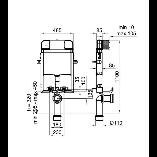 Galeria de Sistema WC suspendido SMART LINE - 9