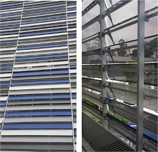 Aplicação Brise de Controle Solar - Aeroscreen Curvo/Plano | Hunter Douglas do Brasil