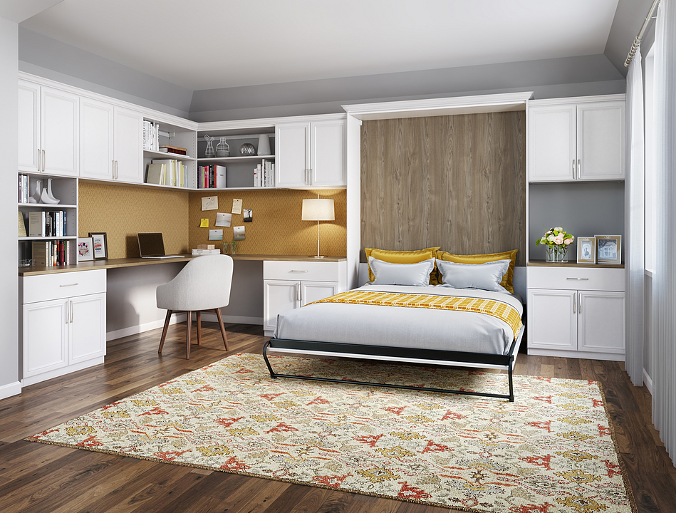 Mobiliario De Madera Con Cama Abatible Pared California Closets Mobiliario De Madera Con Cama Abatible Pared