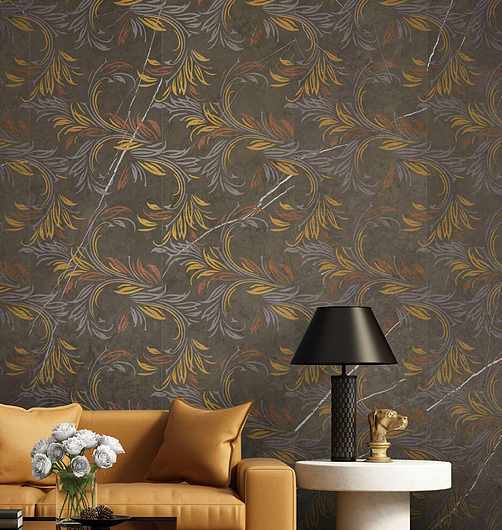 Pietra Grey Polished Leaves DecorPietra grey | Apavisa