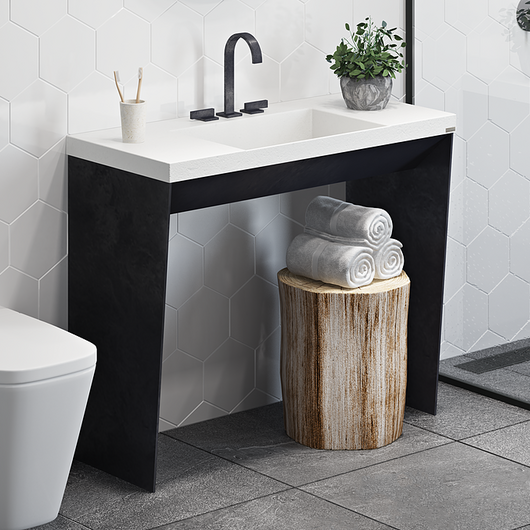 Gallery of Concrete Vanities - 5