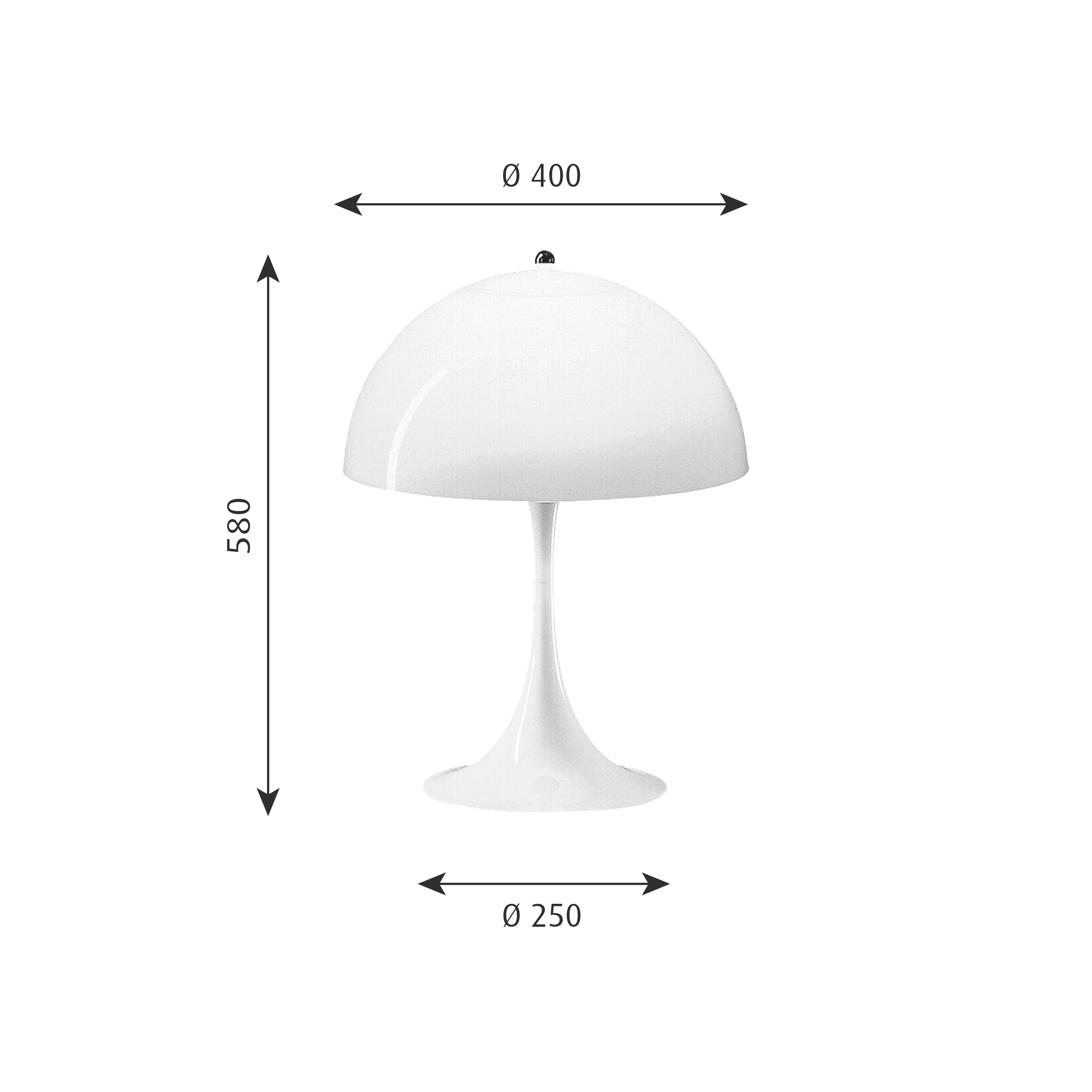 Gallery of Floor and Table Lights Panthella Collection 24