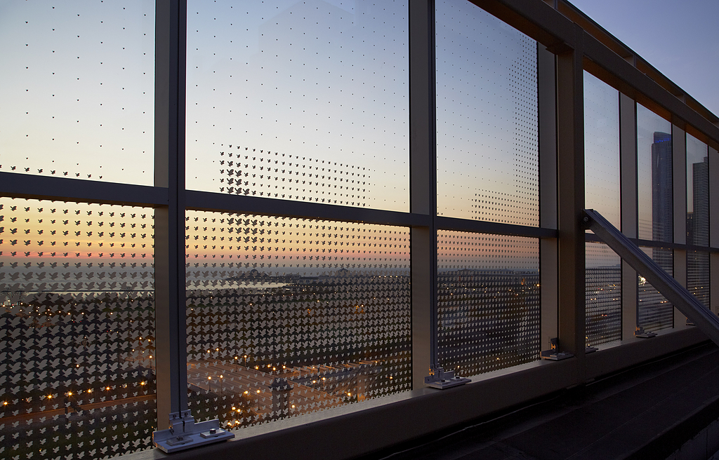 Digital Ceramic Printing for BirdSafe Glass from DipTech