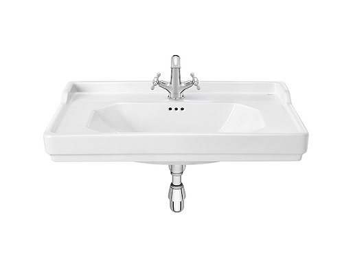 Lavabo porcelana mural