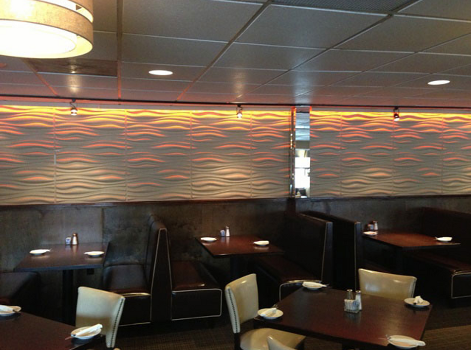 3d Wall Panels Bamboo Pulp Decorative Ceiling Tiles