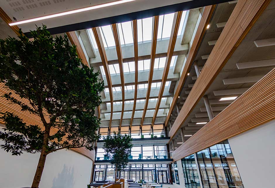 Atrium Prefab Gallery of Modular Skylights - Atrium Longlight / Ridgelight - 3