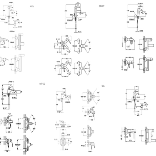 Galeria de Griferías de baño - 11